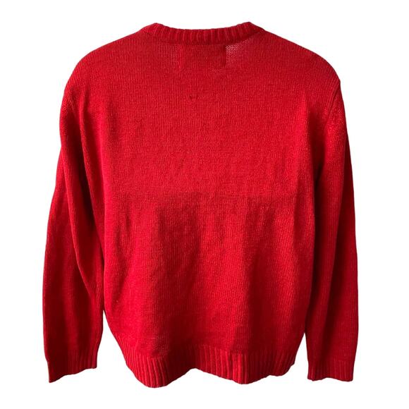 Merry Christmas Light Up Santa Suit Yourself Ugly Holiday Sweater Size S/M - Picture 3 of 6